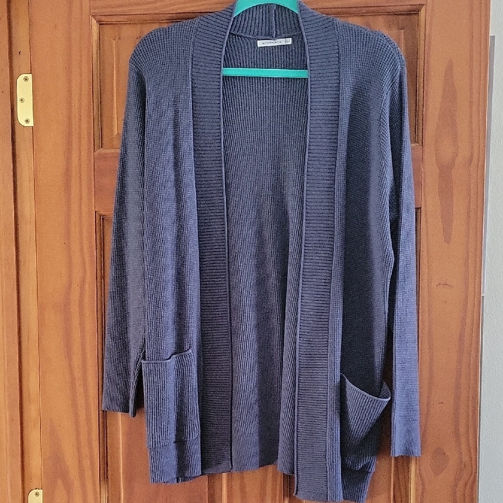Staccato Navy Open Front Cardigan